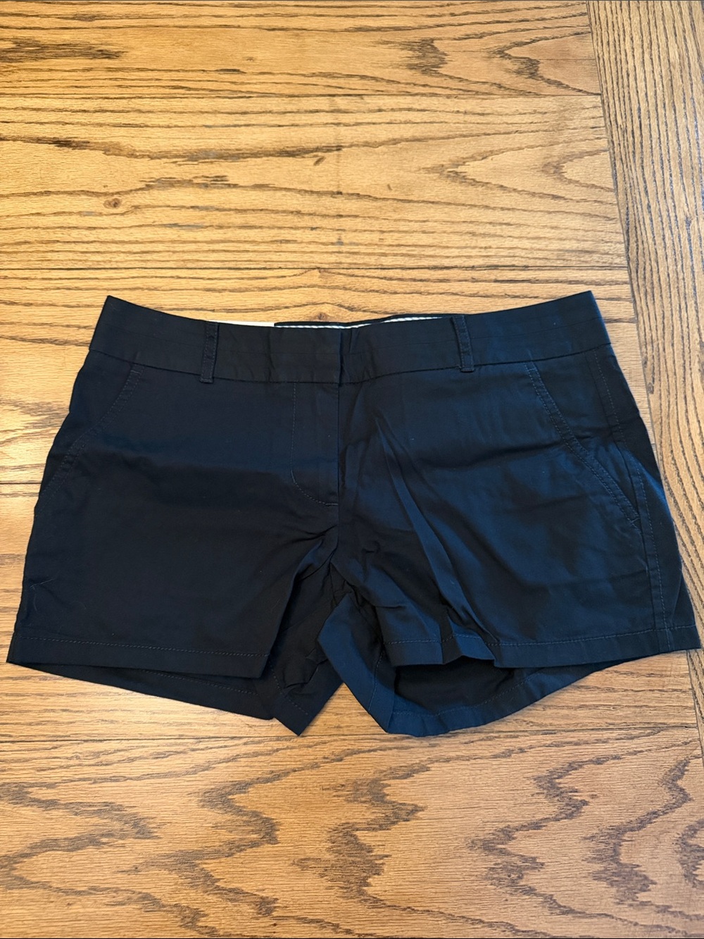 NWT - J. Crew Black High-Waist Women’s chino Shorts size 4